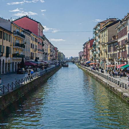 Vivimihome - Vivi I Navigli Elegante E Centrale 밀라노 외부 사진